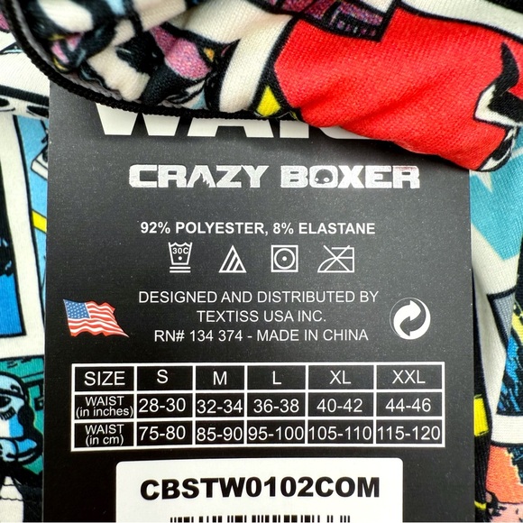 Star Wars Crazy Boxer Briefs Mens Large Underwear Disney Darth Vader Chewbacca - Picture 8 of 8